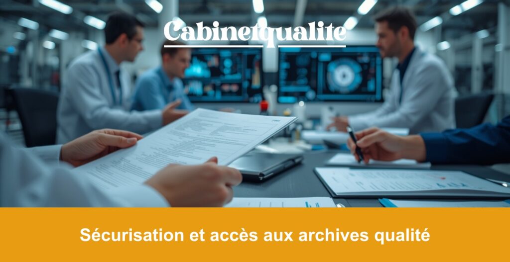Sécurisation et accès aux archives qualité