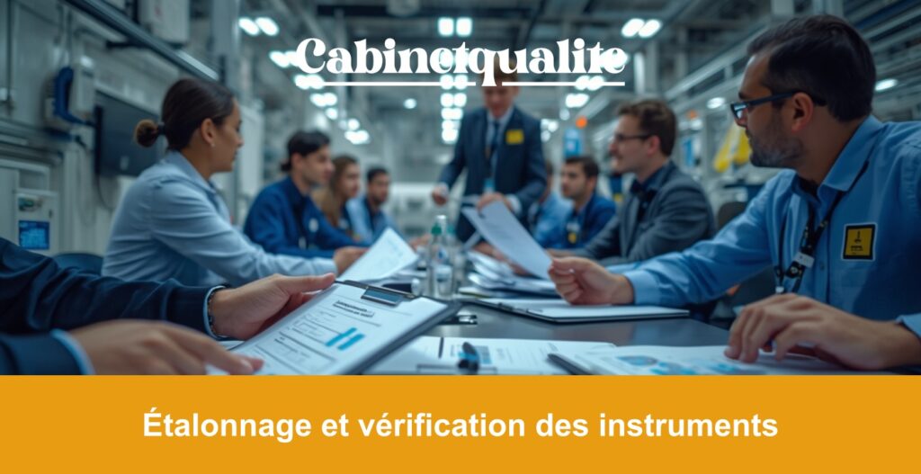 Étalonnage et vérification des instruments
