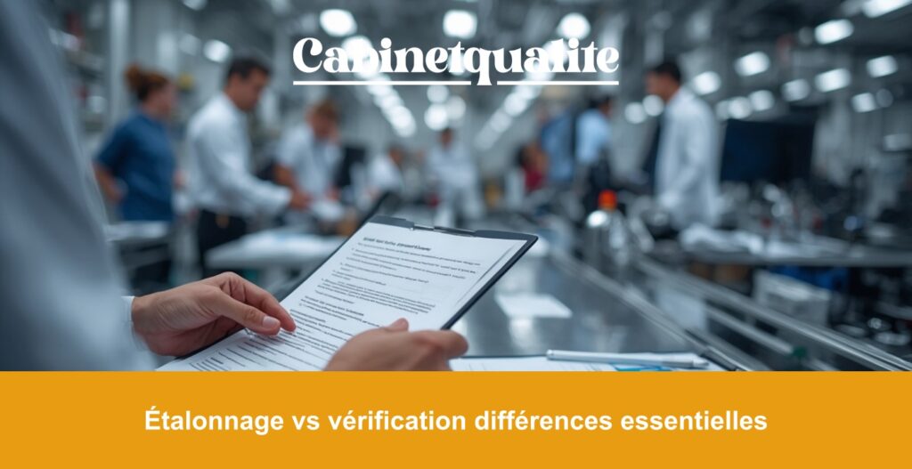 Étalonnage vs vérification différences essentielles