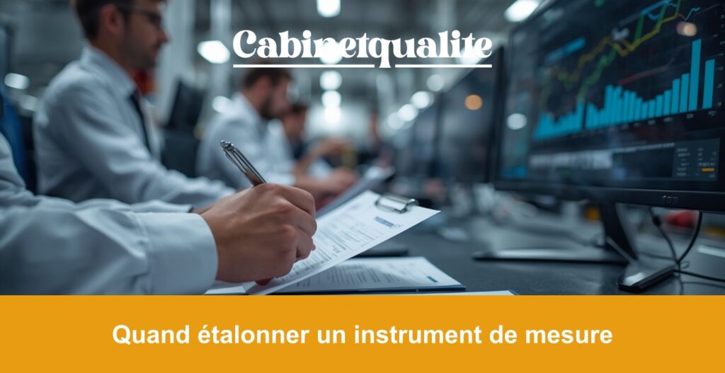 Quand étalonner un instrument de mesure