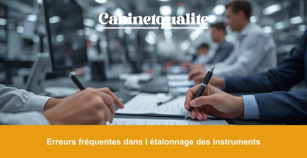 Erreurs fréquentes dans l étalonnage des instruments
