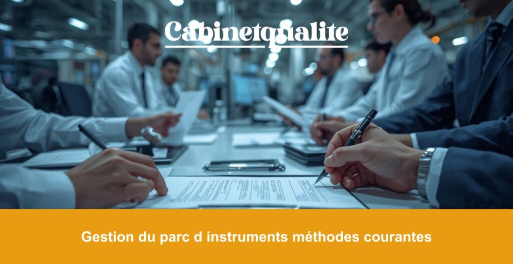 Gestion du parc d instruments méthodes courantes
