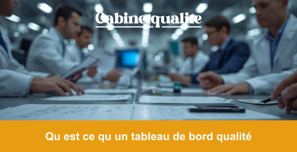 Qu est ce qu un tableau de bord qualité