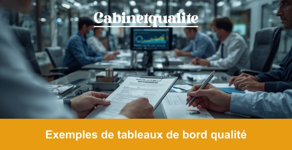 Exemples de tableaux de bord qualité