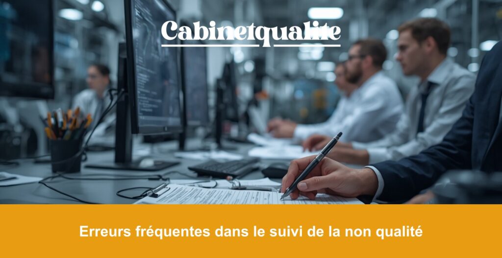 Erreurs fréquentes dans le suivi de la non qualité