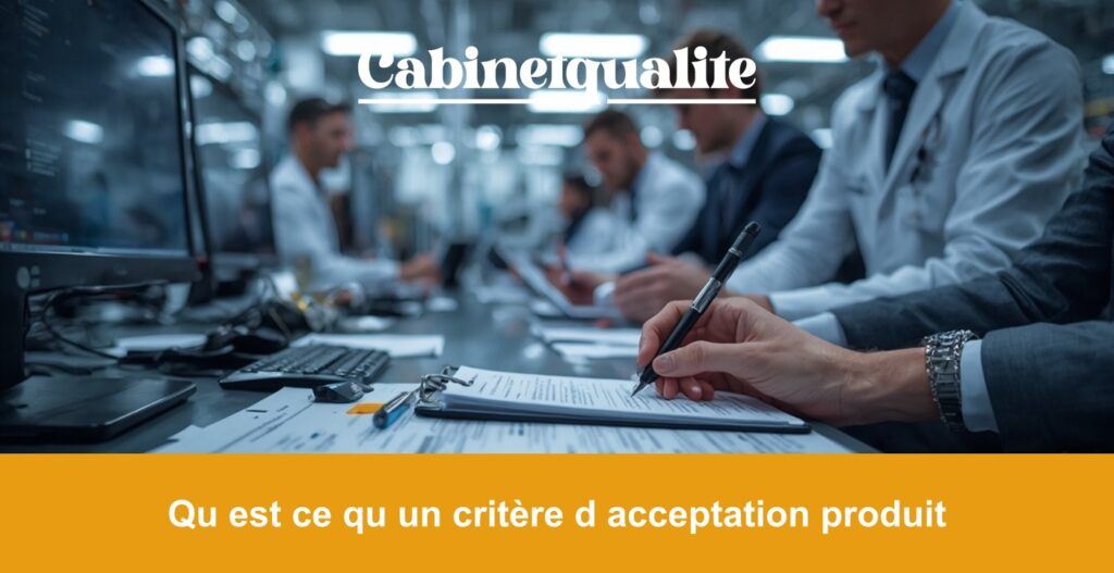 Qu est ce qu un critère d acceptation produit