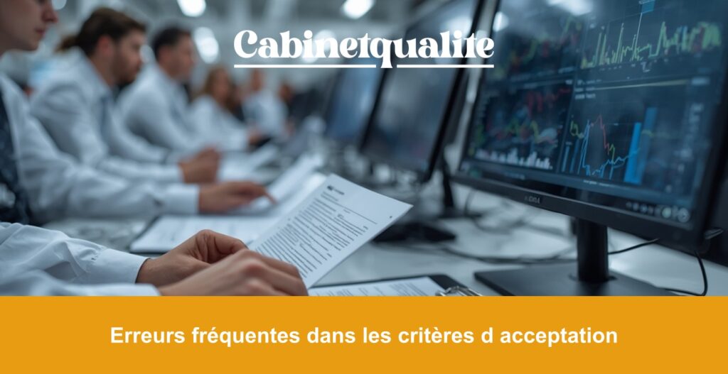 Erreurs fréquentes dans les critères d acceptation