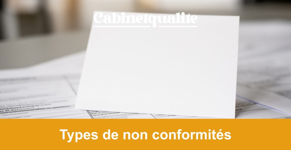 Types de non conformités
