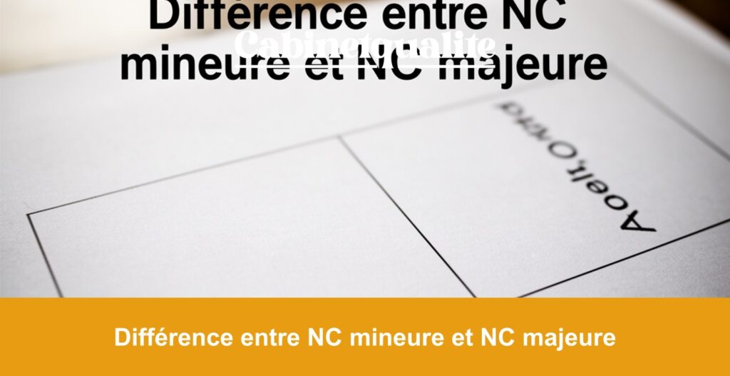 Différence entre NC mineure et NC majeure
