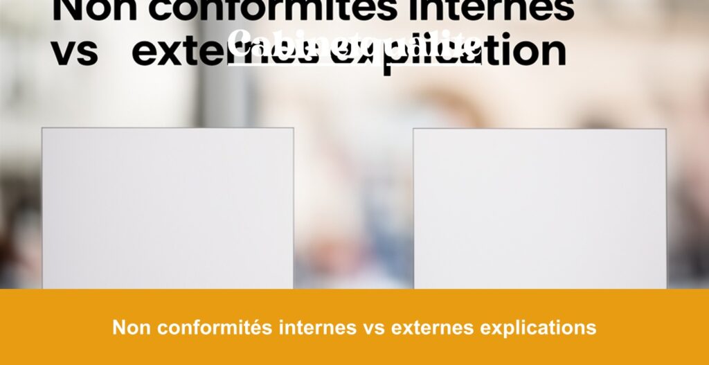 Non conformités internes vs externes explications