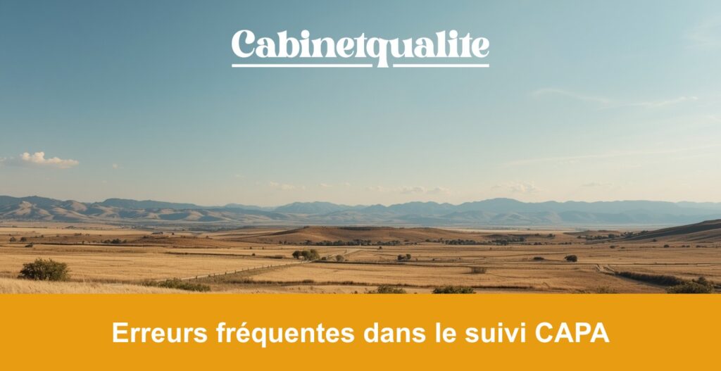 Erreurs fréquentes dans le suivi CAPA