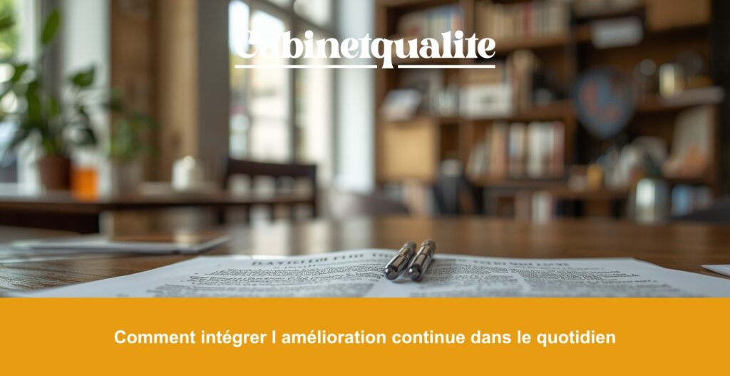 Comment intégrer l amélioration continue dans le quotidien