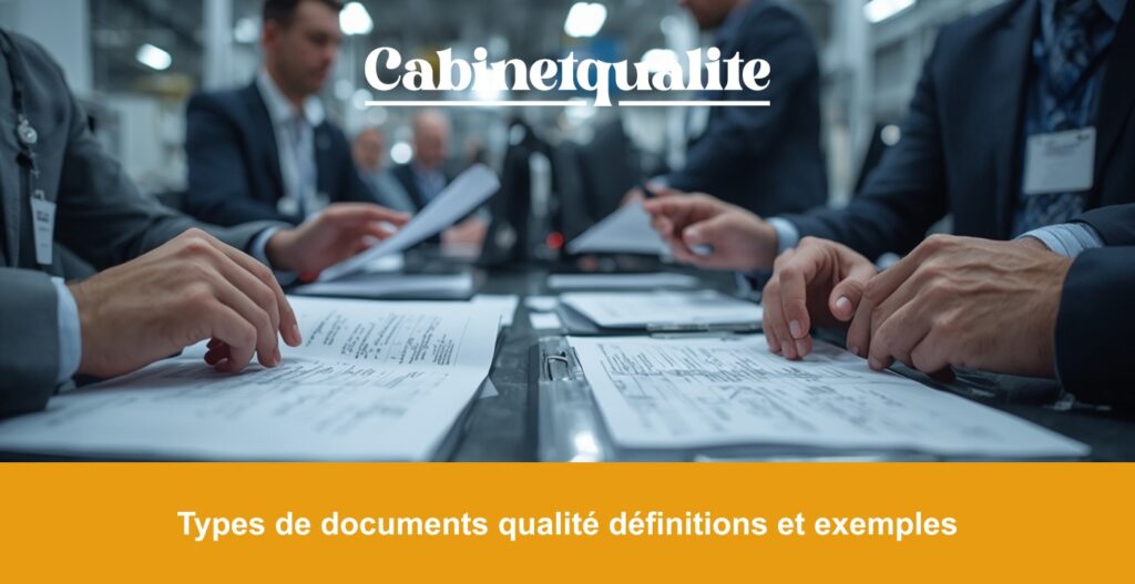 Types de documents qualité définitions et exemples
