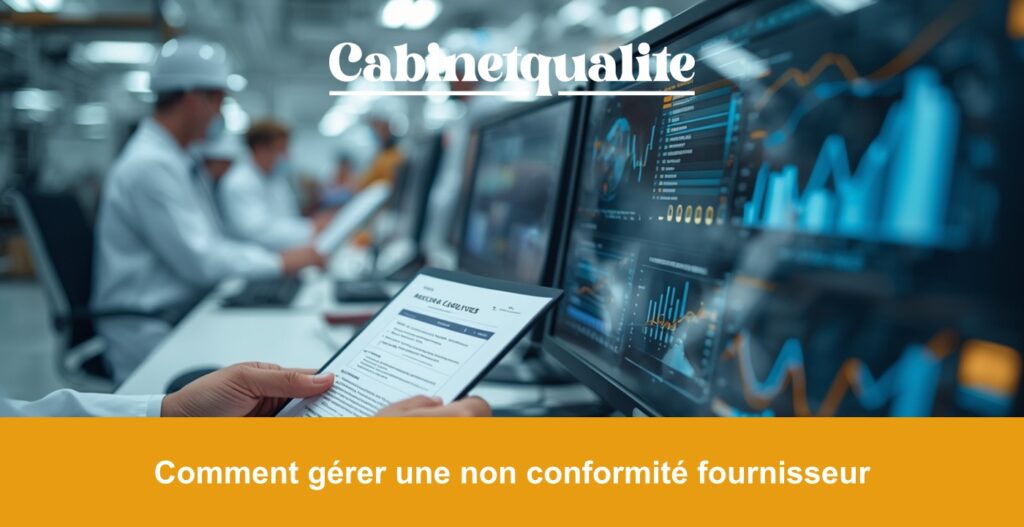 Comment gérer une non conformité fournisseur